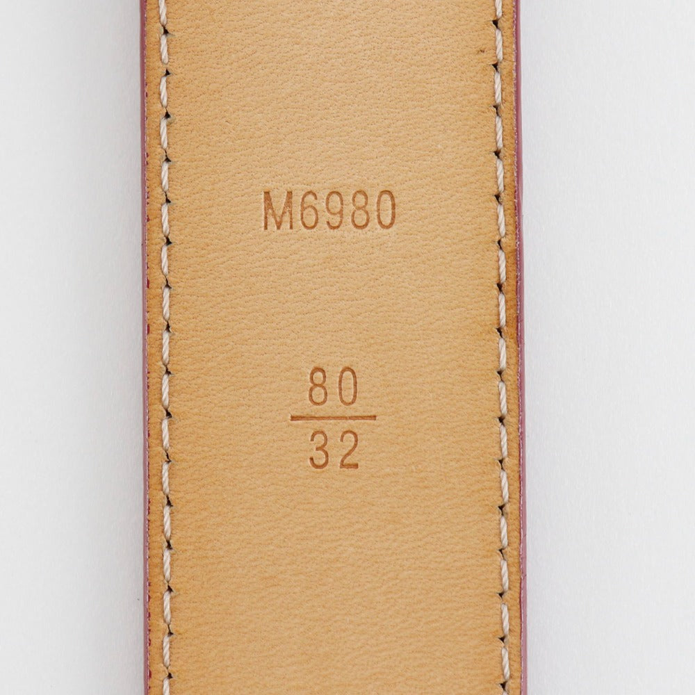 ルイヴィトン モノグラム ヴェルニ ベルト M6980