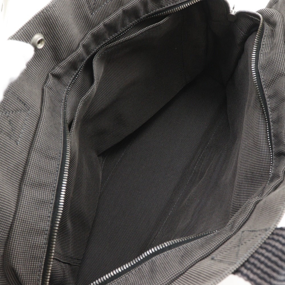 エルメス エールラインMM ナイロンキャンバス トートバッグ