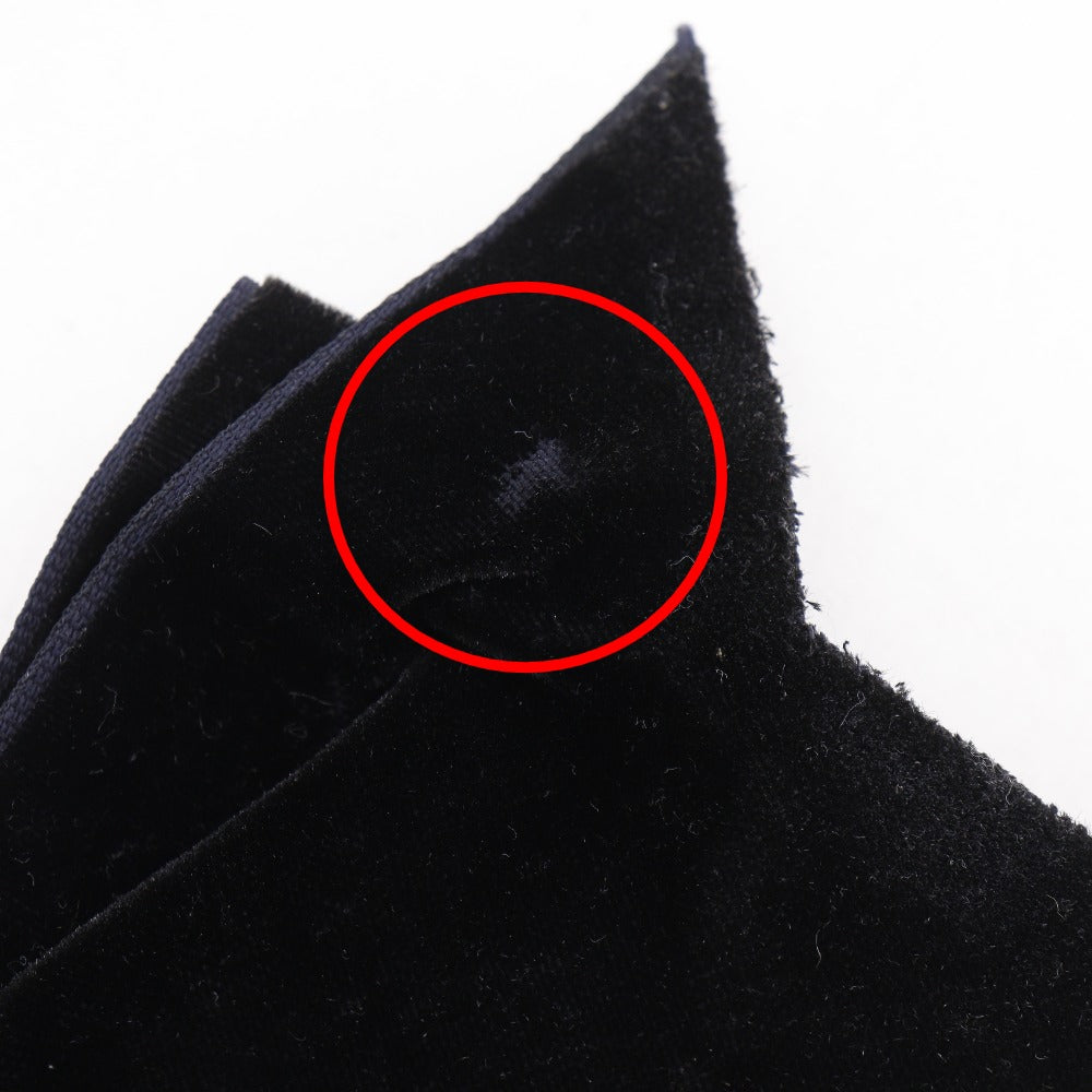 シャネル リボン ベロア ブローチ