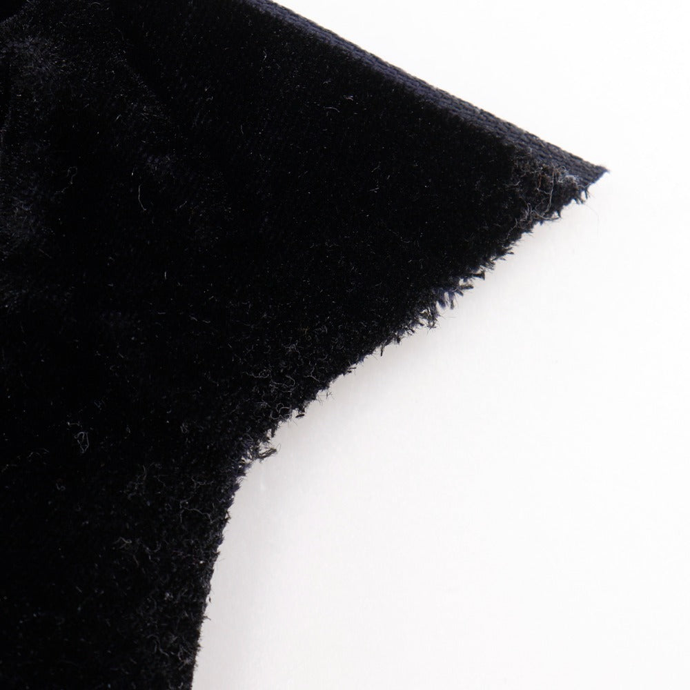 シャネル リボン ベロア ブローチ