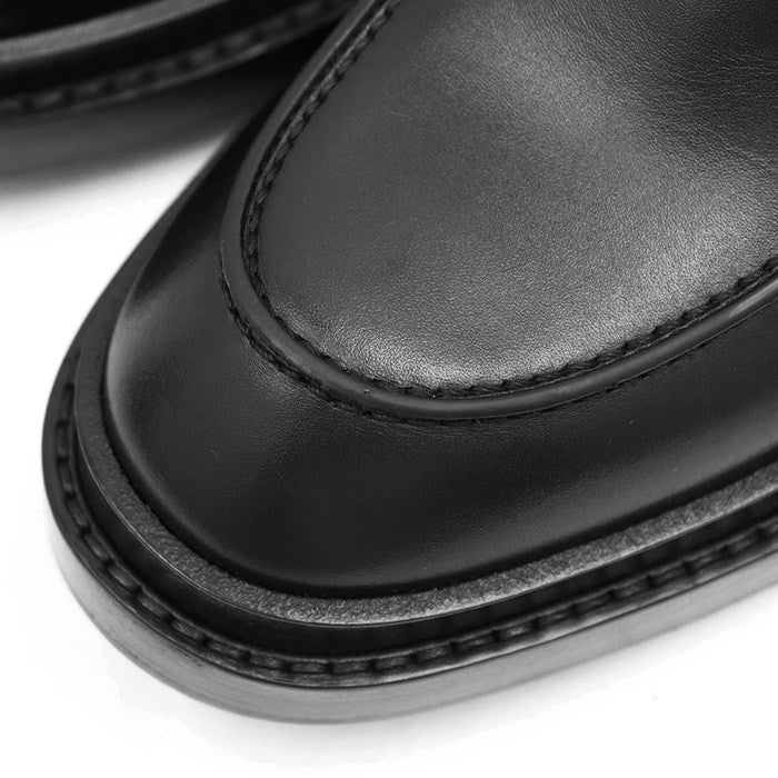 エルメスHモカシン レザーローファー