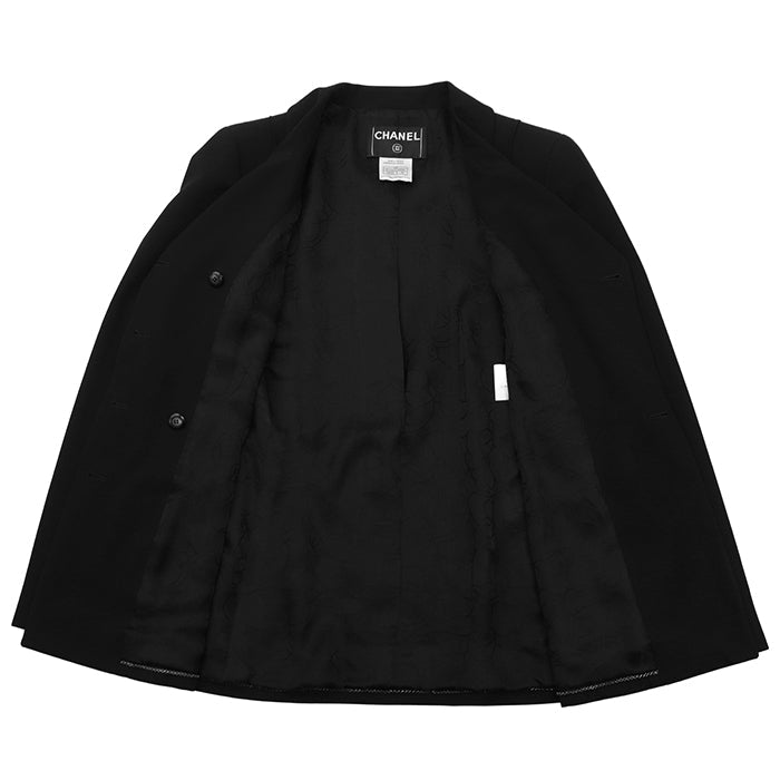 シャネル ウールダブルブレストジャケット
