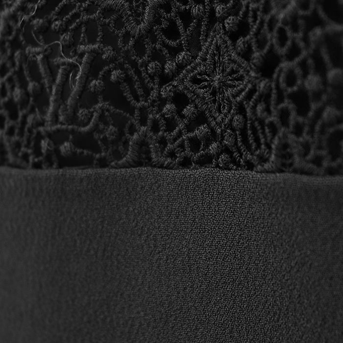 ルイヴィトン モノグラム レース シルクTシャツ