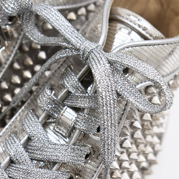 クリスチャンルブタン レザー ハイカットスニーカー