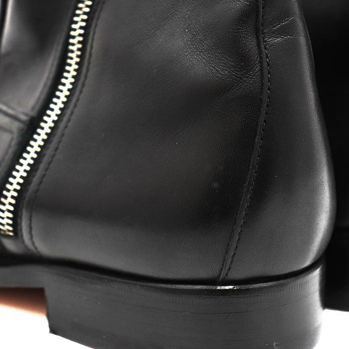 エルメス OutSide Zip レザーブーツ