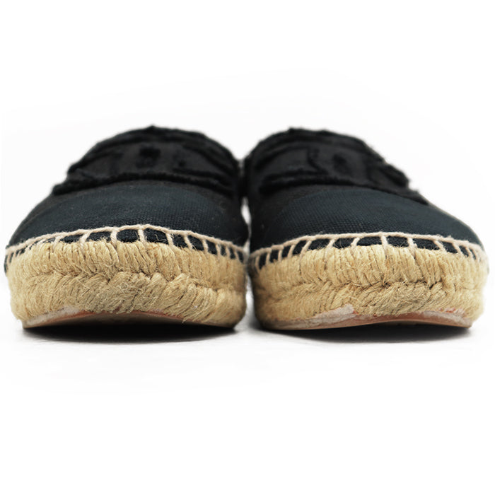 シャネル G29762 コットンキャンバス ジュート エスパドリーユ