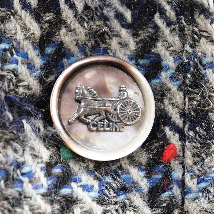 セリーヌ ミックスツイードジャケット