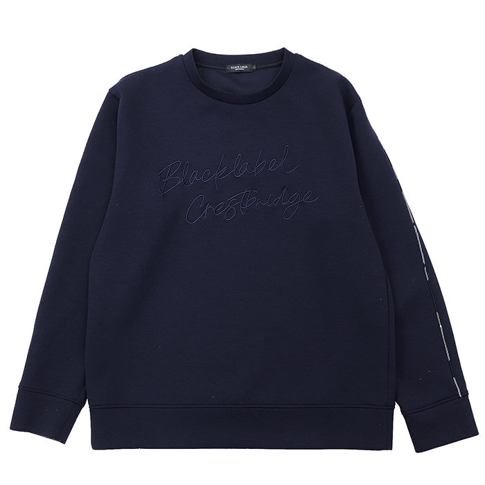 ブラックレーベルクレストブリッジ 刺繍スウェット