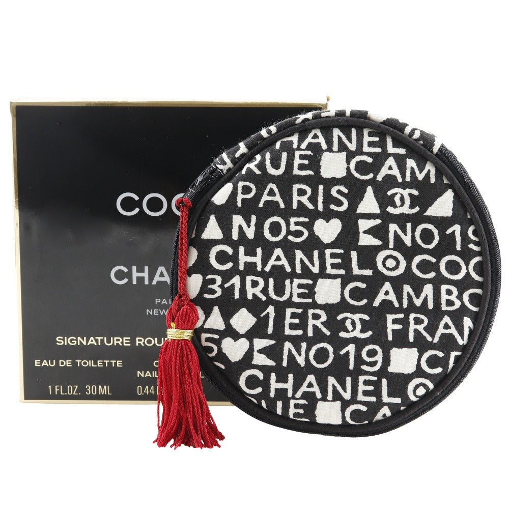 シャネル 31リューカンボン コットンポーチ