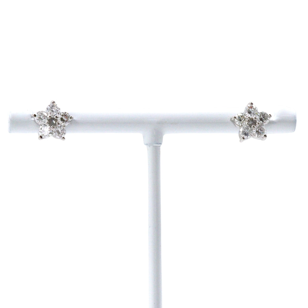 プラチナ ダイヤモンド ピアス