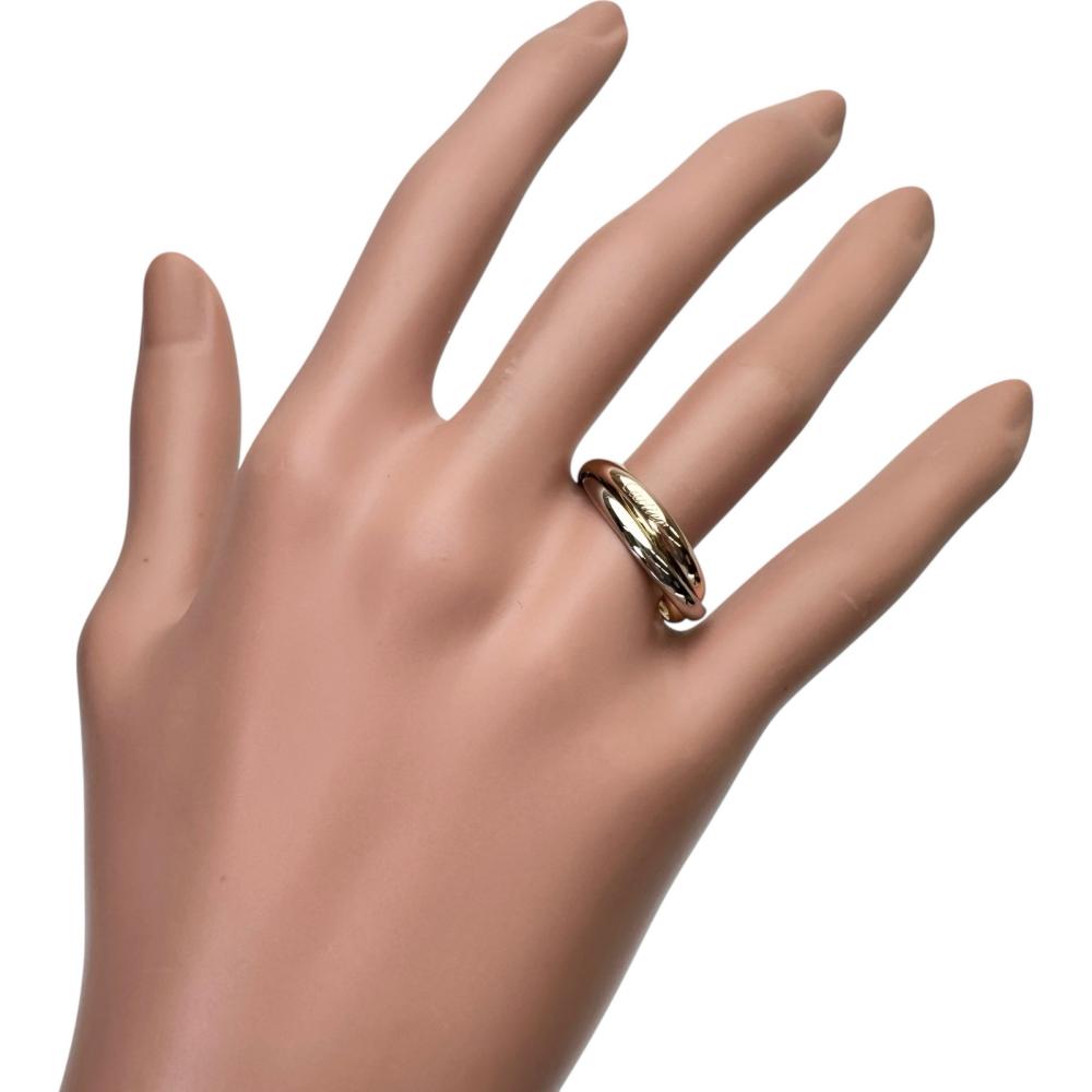 カルティエ トリニティ Au750 リング 15号