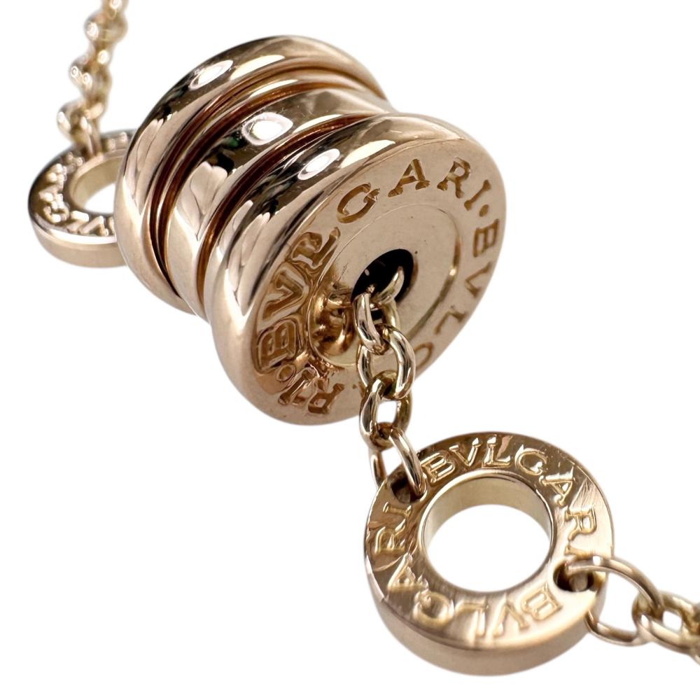 ブルガリ B-ZERO1 K18PG ブレスレット 17号