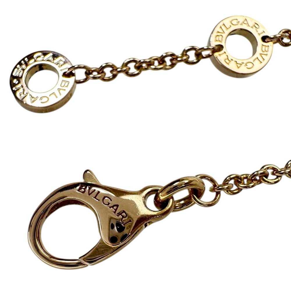 ブルガリ B-ZERO1 K18PG ブレスレット 17号
