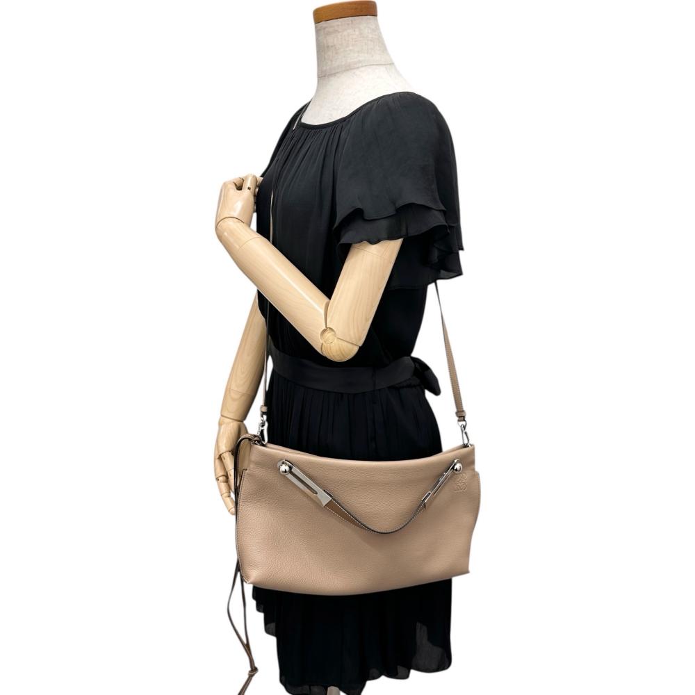 ロエベ ミッシー レザー2WAYバッグ