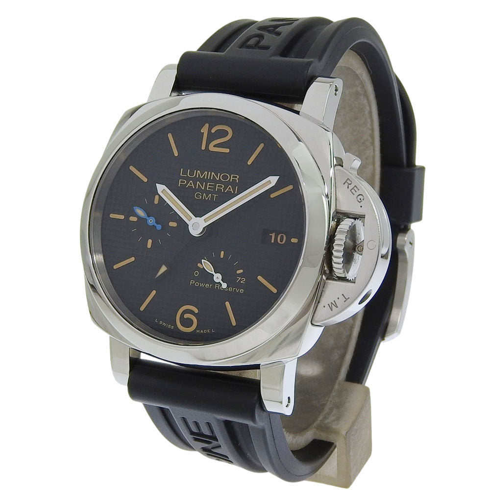パネライ ルミノール1950 GMT ステンレススチール メンズ腕時計