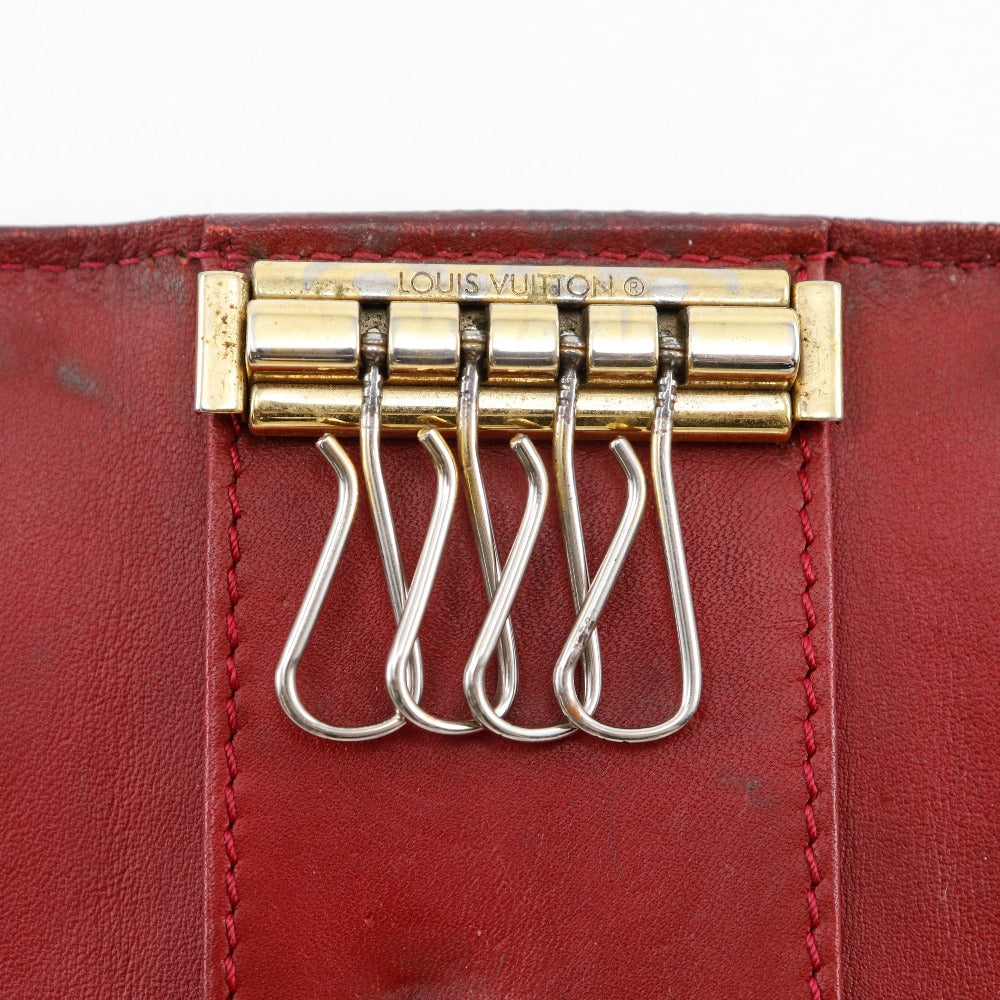 ルイヴィトン マルチクレ 4 モノグラム ヴェルニ キーケース