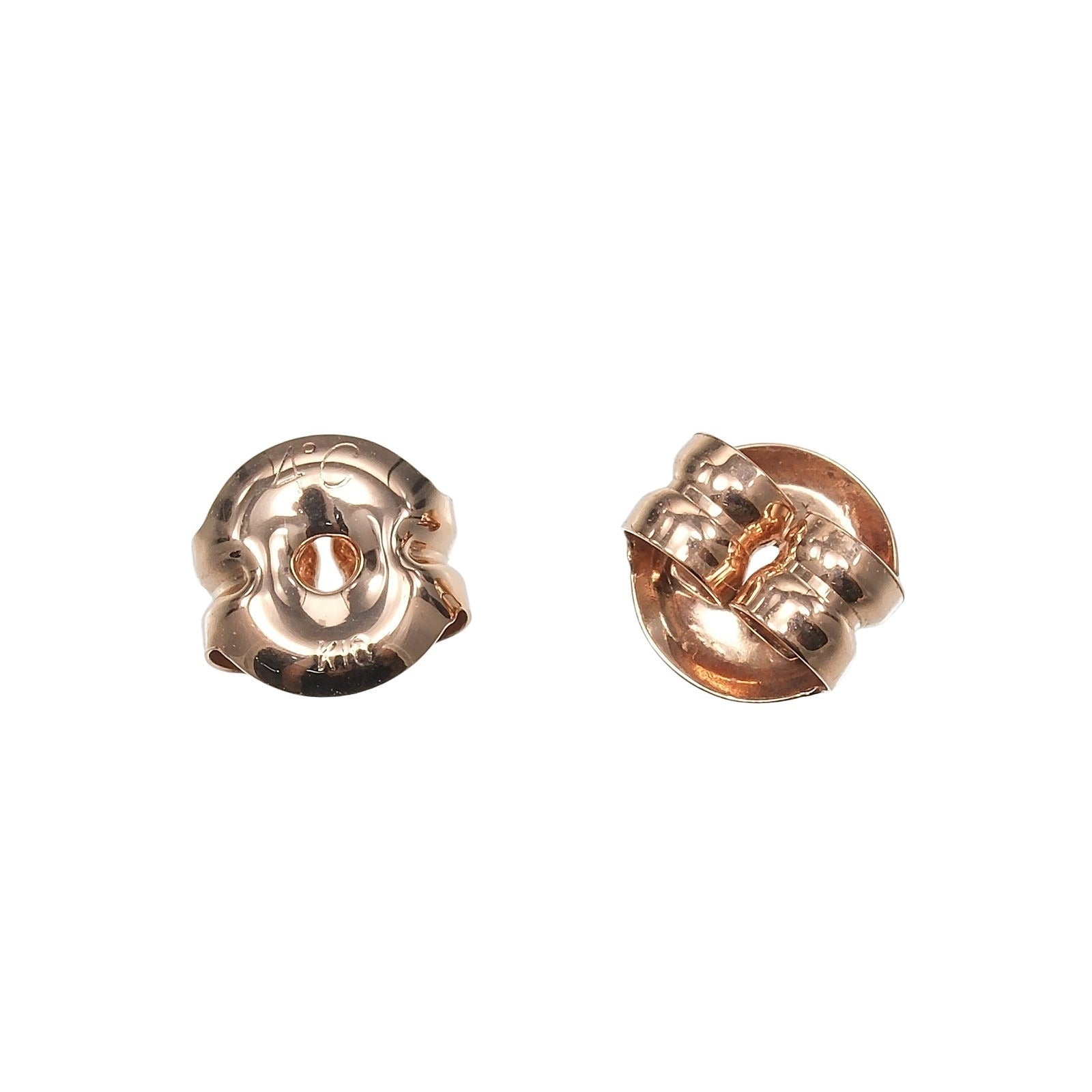 4℃ K10 ピンク ゴールド ピアス