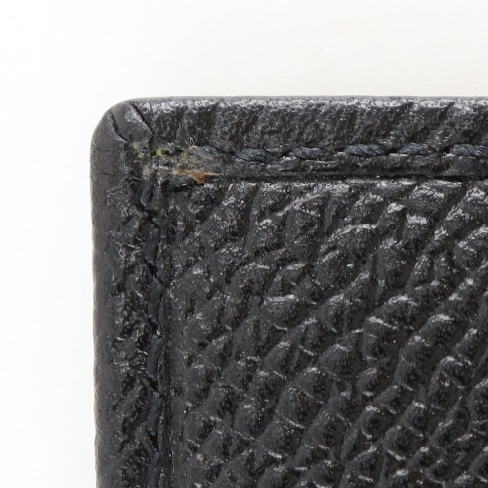 ブルガリ レザー ノートブック カバー ブラック