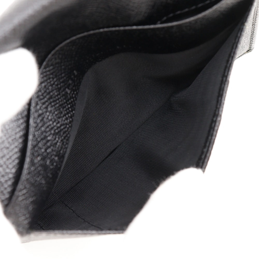 ブルガリ レザー ノートブック カバー ブラック