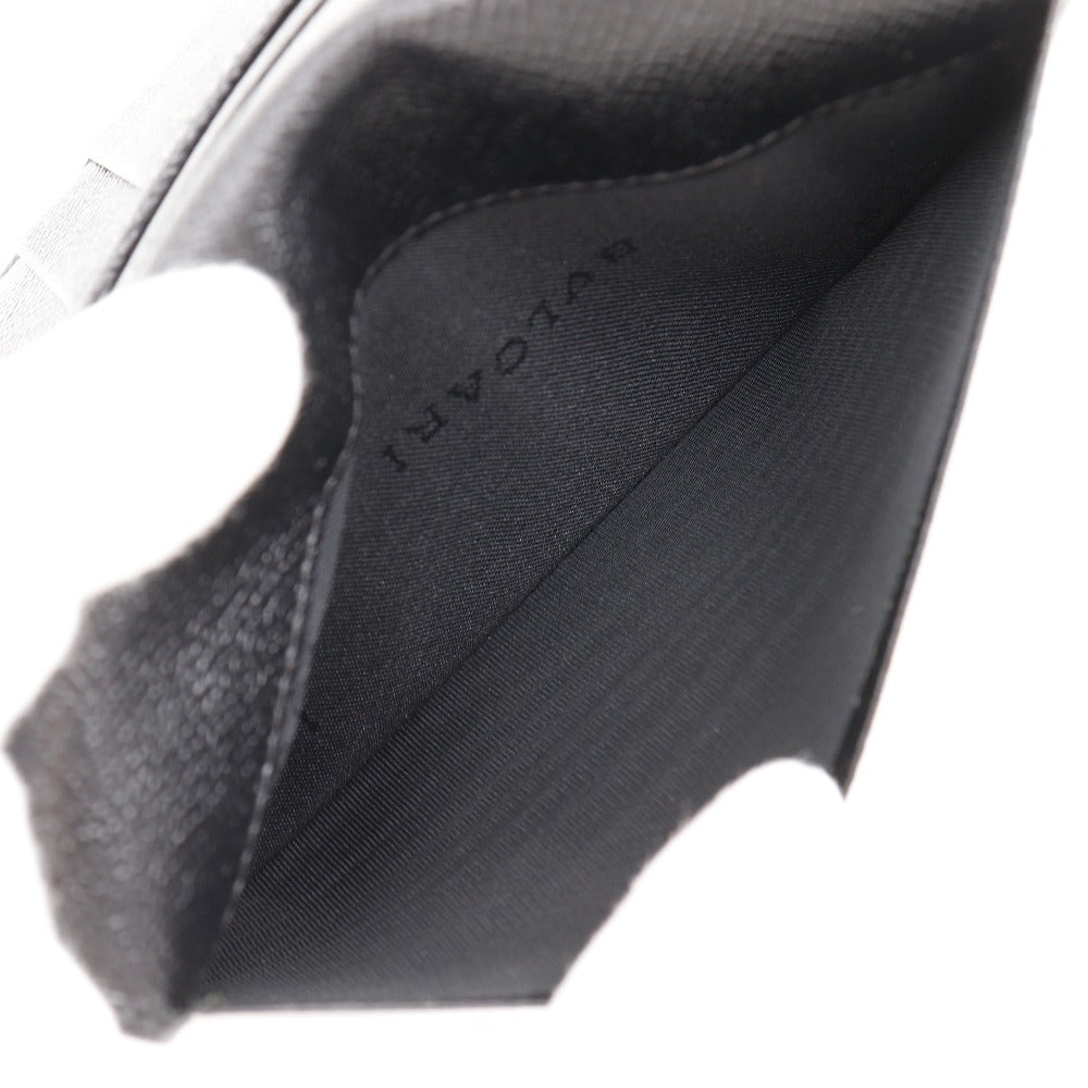 ブルガリ レザー ノートブック カバー ブラック