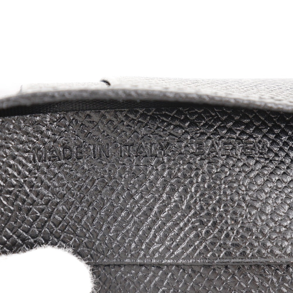 ブルガリ レザー ノートブック カバー ブラック