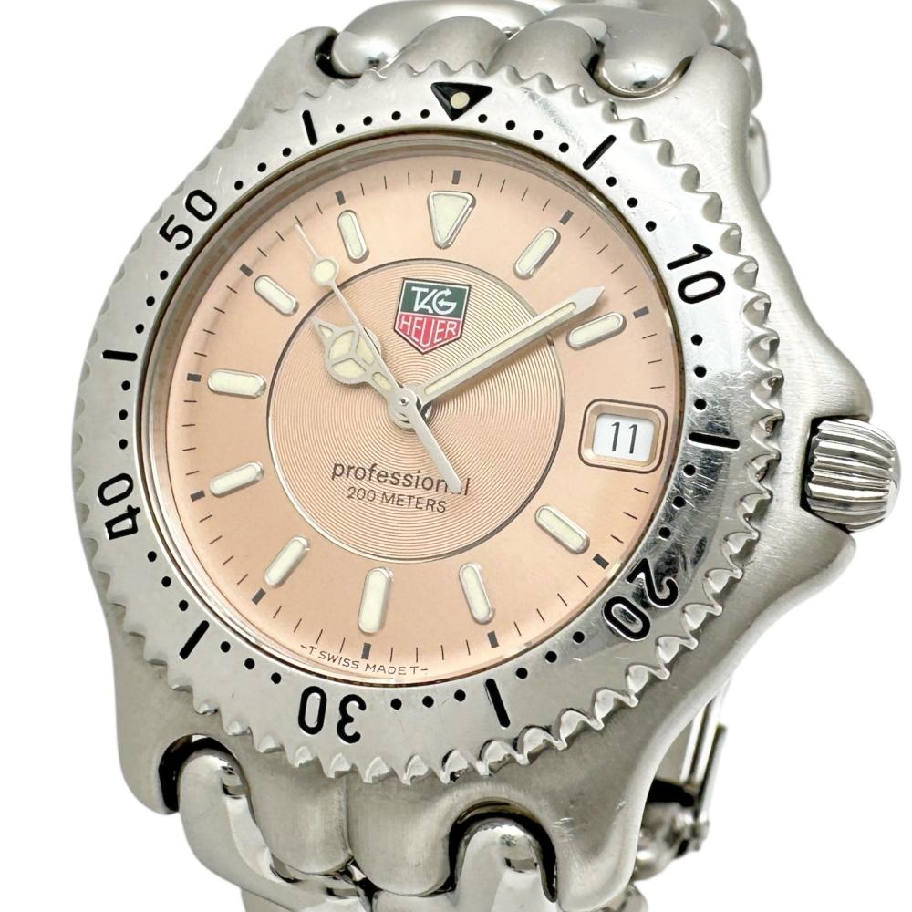 タグホイヤー プロフェッショナル ステンレススチール 腕時計