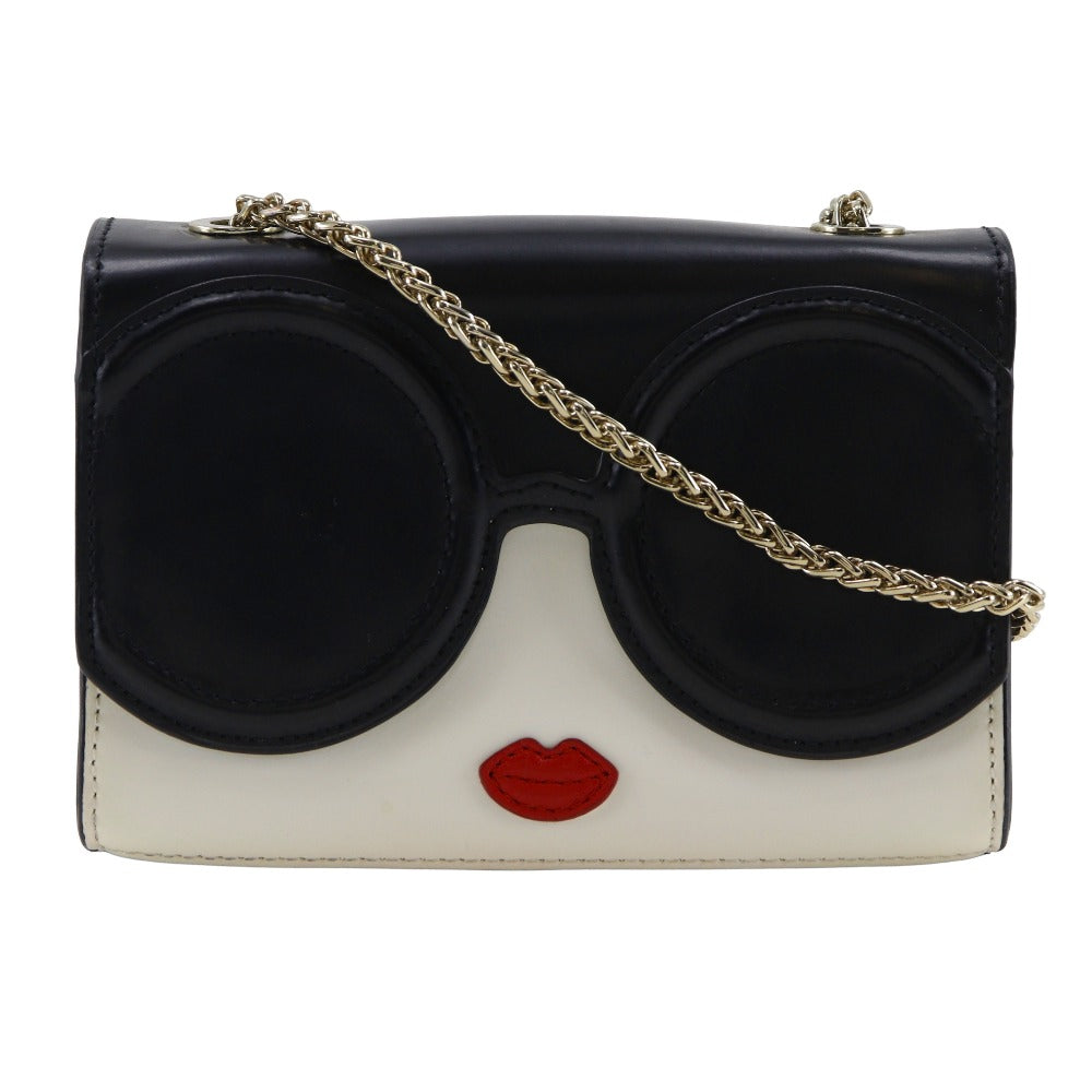 alice+olivia ステイス フェイス レザー ショルダー バッグ