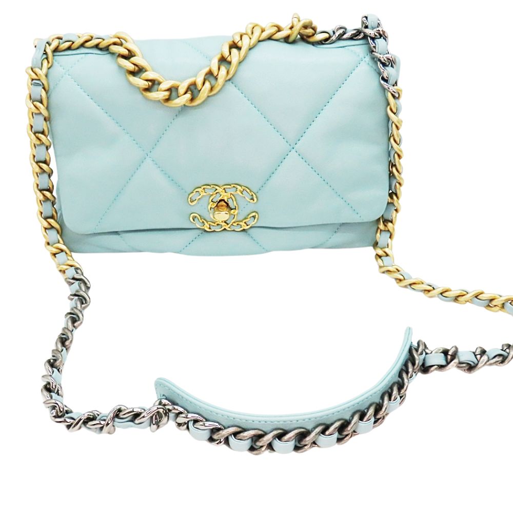 シャネル 19 ラムスキン 2WAY ショルダーバッグ