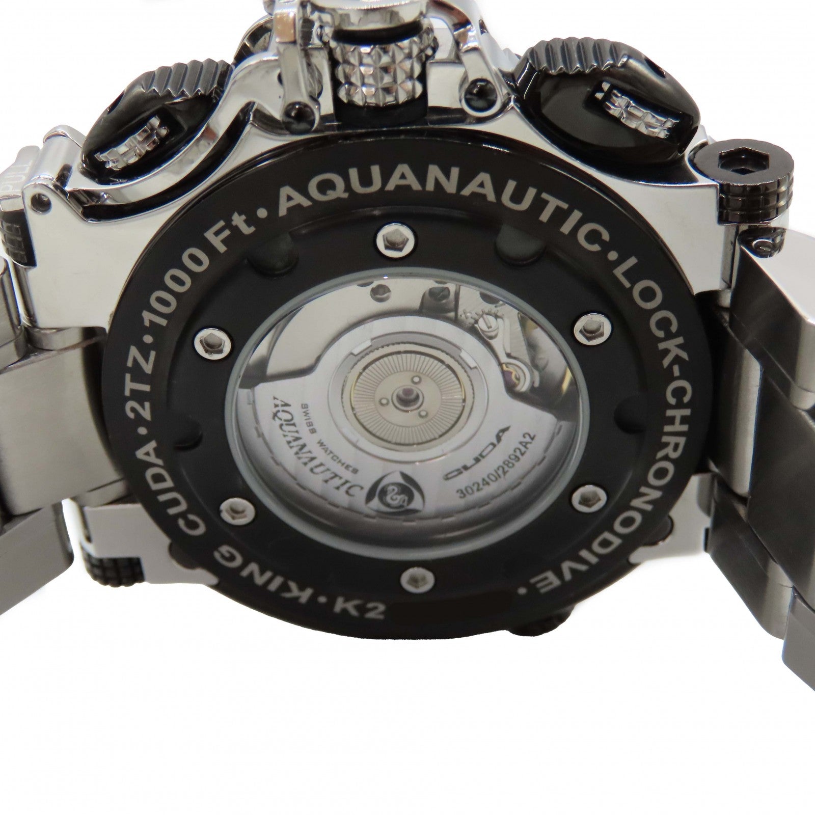 AQUANAUTIC キング サブ クロノ ダイブ ステンレス スチール