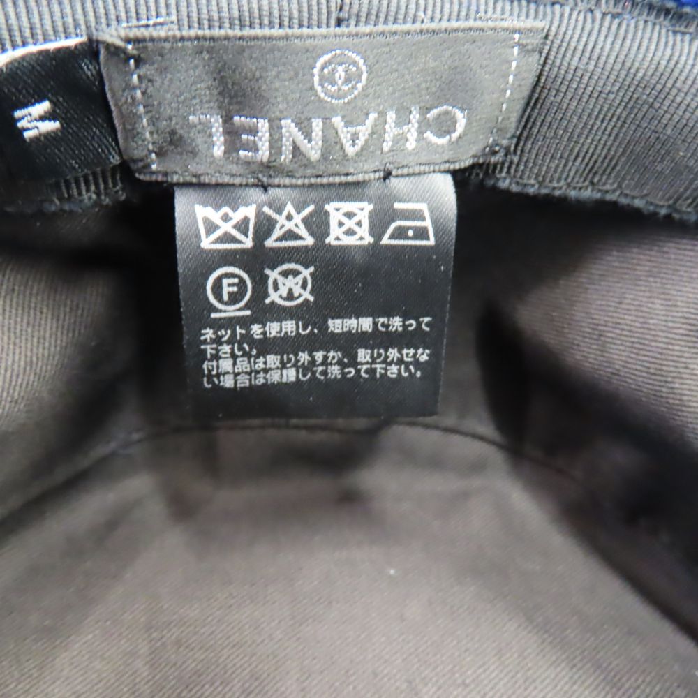 シャネル パイル ココ マーク バケット ハット