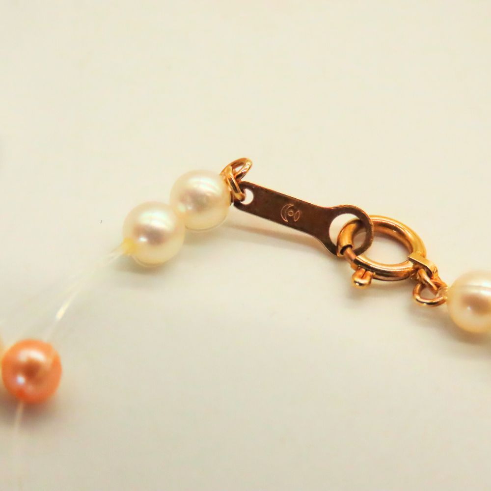 Tasaki K18 イエローゴールド パール ブレスレット