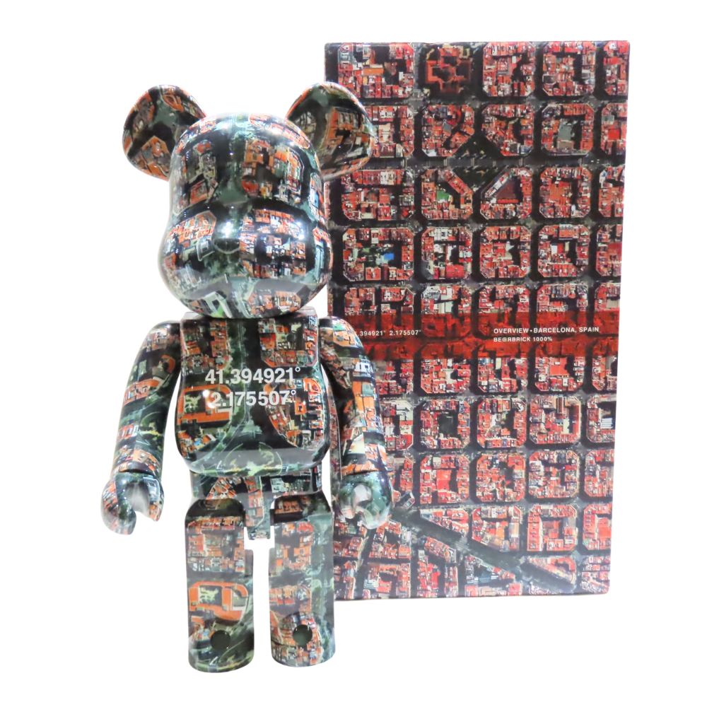 BE@RBRICK プラスチック OVER VIEW フィギュア 1000%