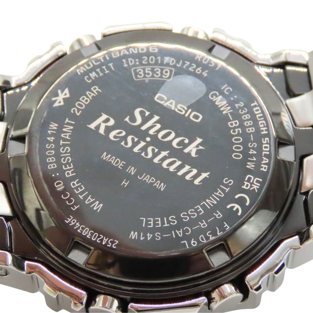 CASIO G-SHOCK GMW-B5000D-1CJF ステンレス スチール ウォッチ