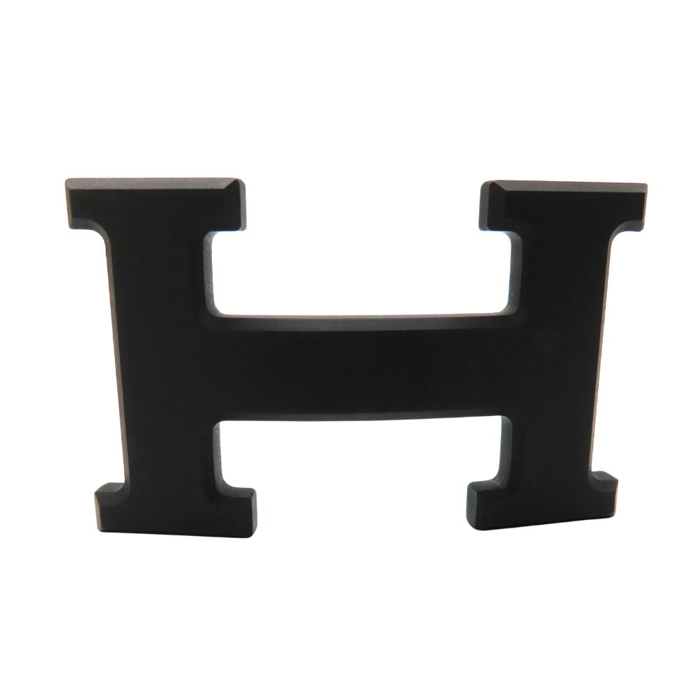 エルメス モノクローム バックル H & ニット ベルト