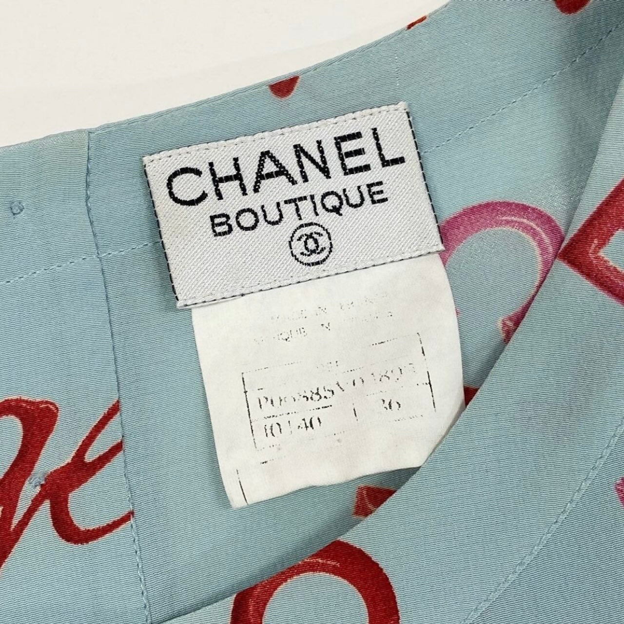 シャネル シルク半袖Tシャツ