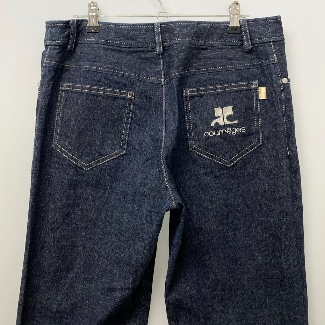 クレージュ コットン ポリウレタン デニムパンツ