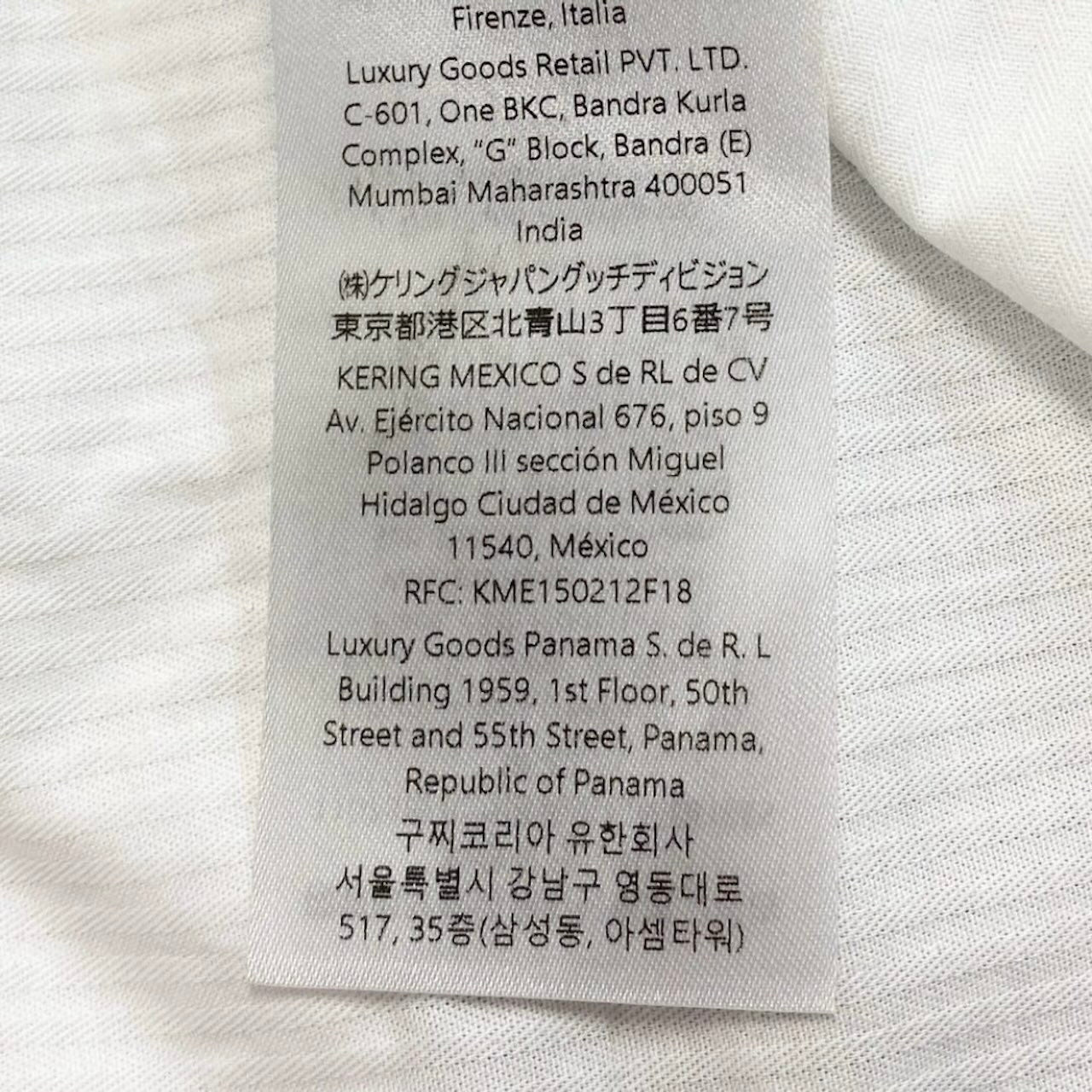 グッチ 千鳥格ウールスラックス