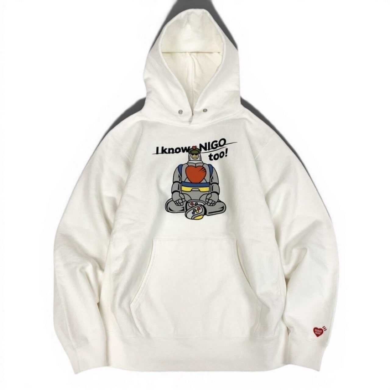 ヒューマンメード I KNOW NIGO TOO コットンパーカー