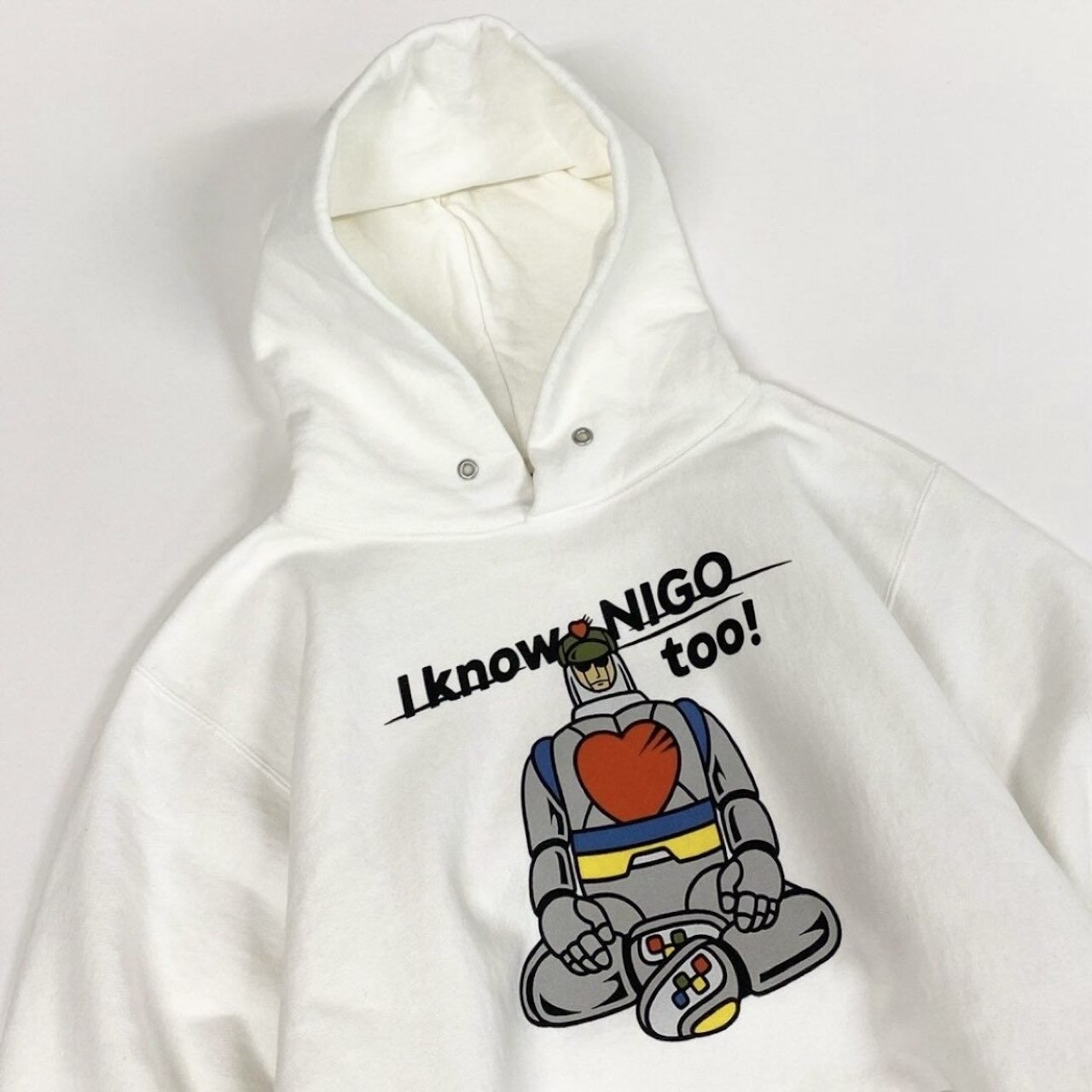 ヒューマンメード I KNOW NIGO TOO コットンパーカー