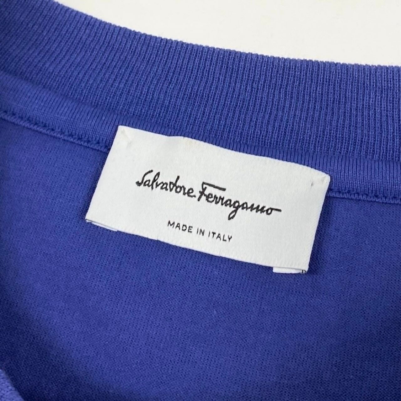 サルヴァトーレ フェラガモ コットン半袖Tシャツ
