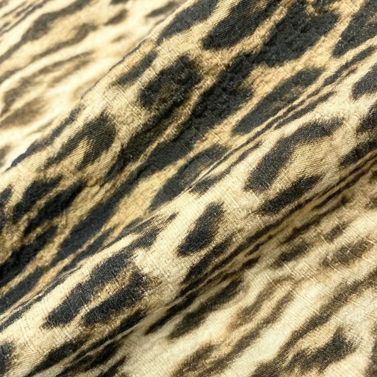 クロエ レオパードジャガードコットンコート