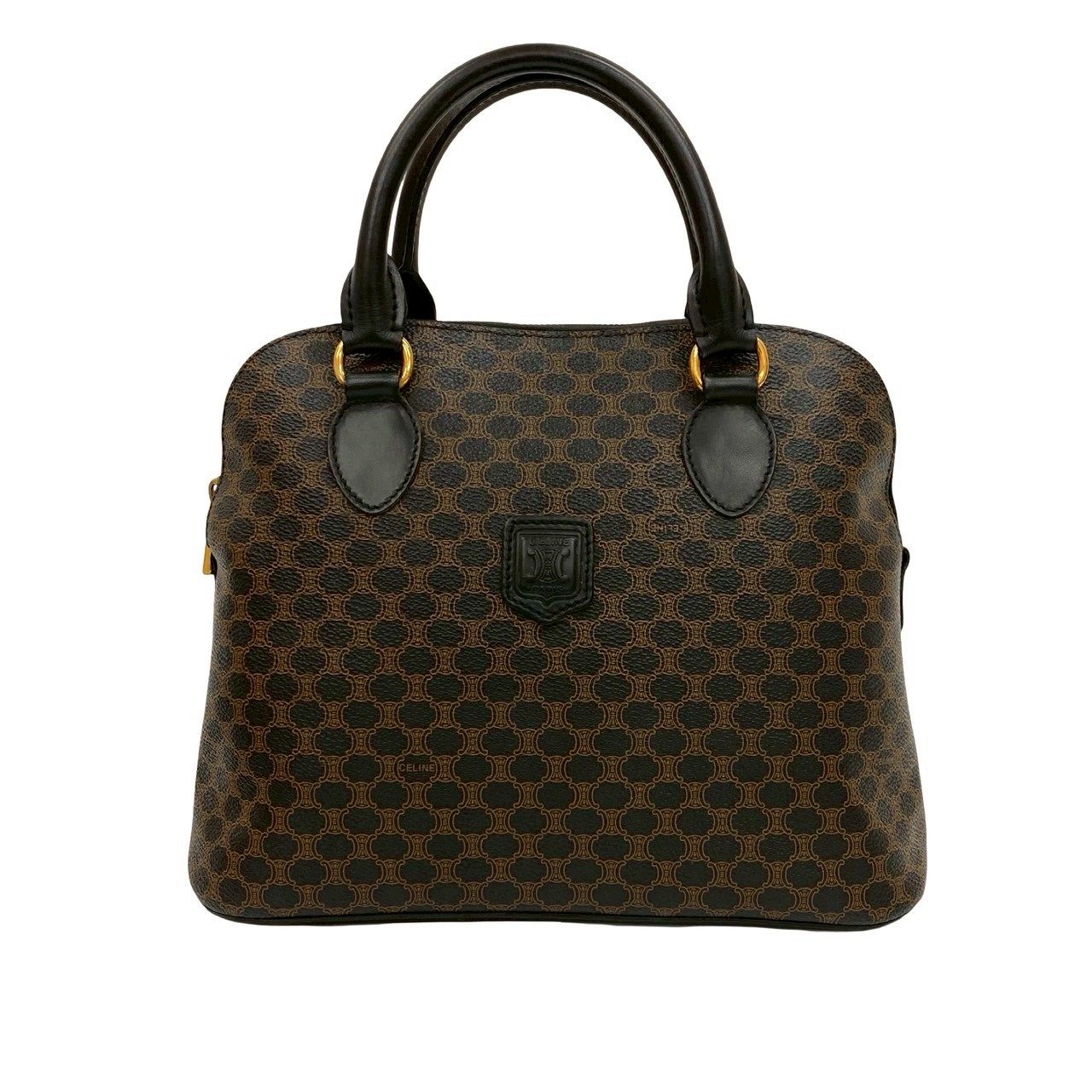 セリーヌ レザーハンドバッグ