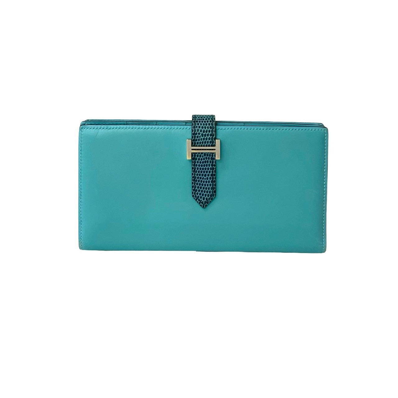 エルメス ベアン スフレ リザード タデラクト 長財布