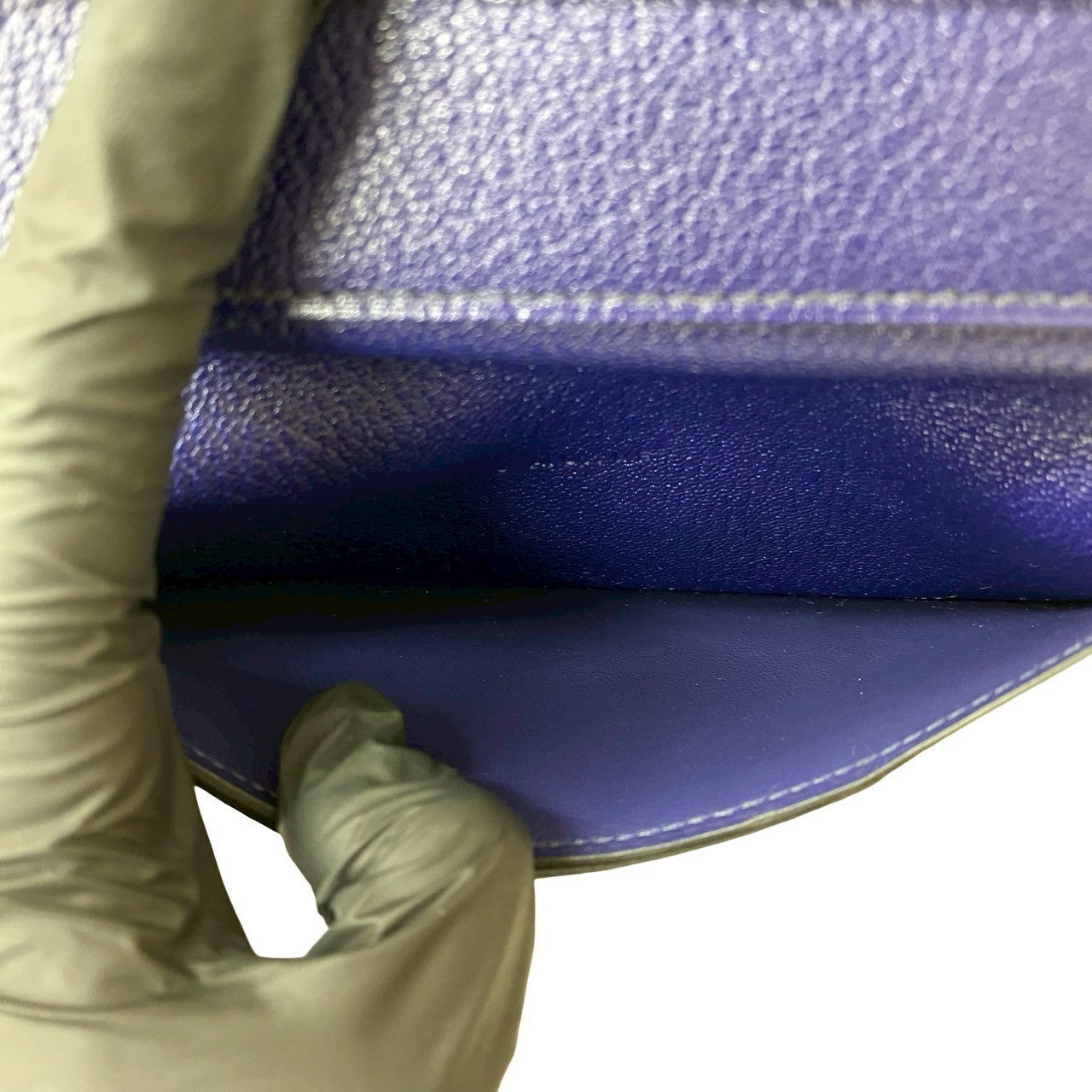 エルメス ケリー ウォレット シェーブル レザー