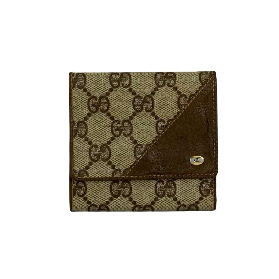 グッチ GGロゴ レザー 三つ折り財布