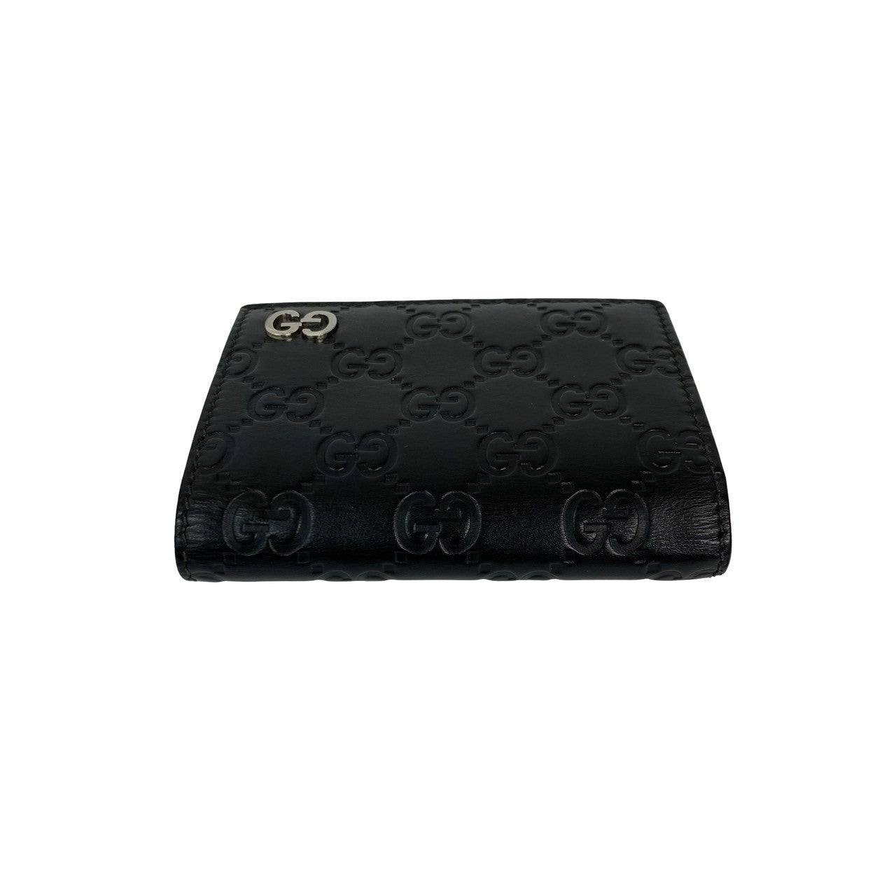 グッチ GGロゴ レザー 二つ折り財布
