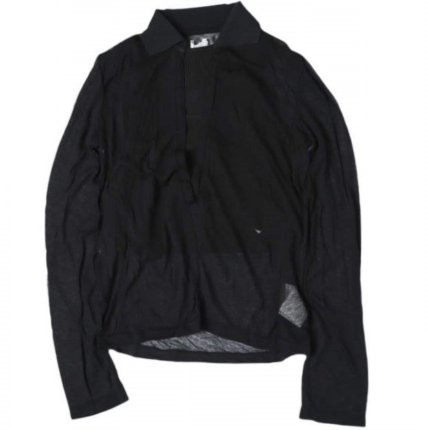 シーオール SHEER LAYERED POLO コットントップス