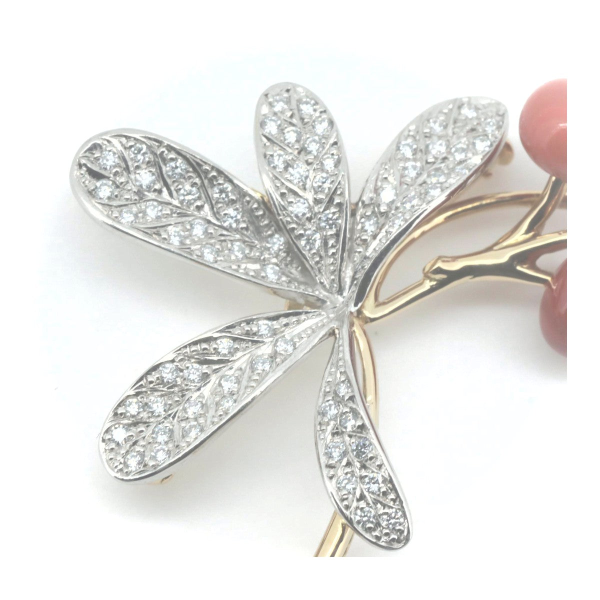 Nobuko Ishikawa Au750/PT900 ジュエリー 2way ブローチ ペンダント