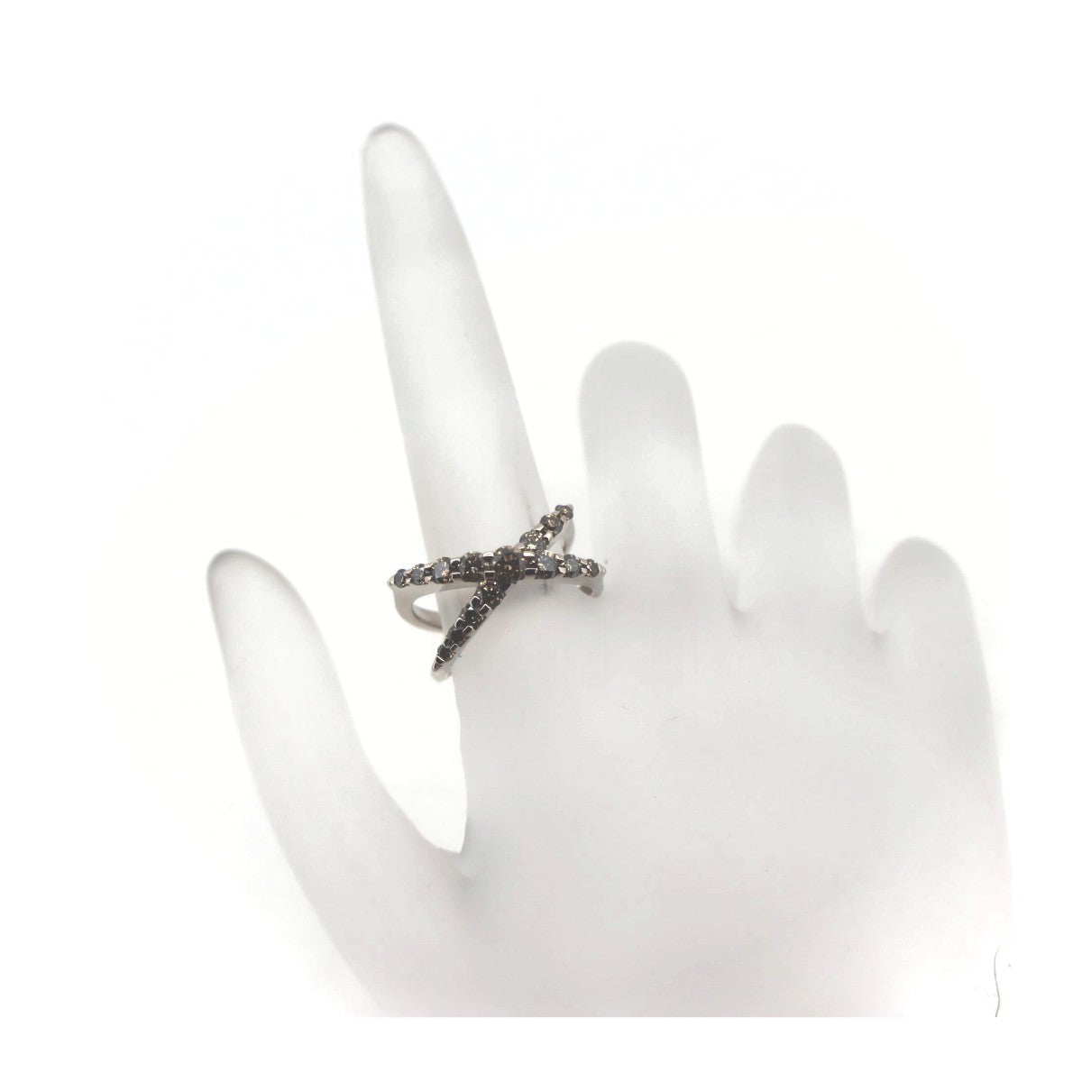 カシケイ ネイキッド K18BG ダイヤモンド リング