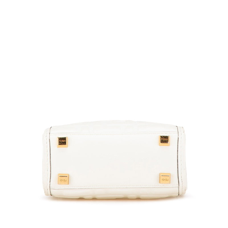フェンディ サンシャインショッパー レザー2wayバッグ
